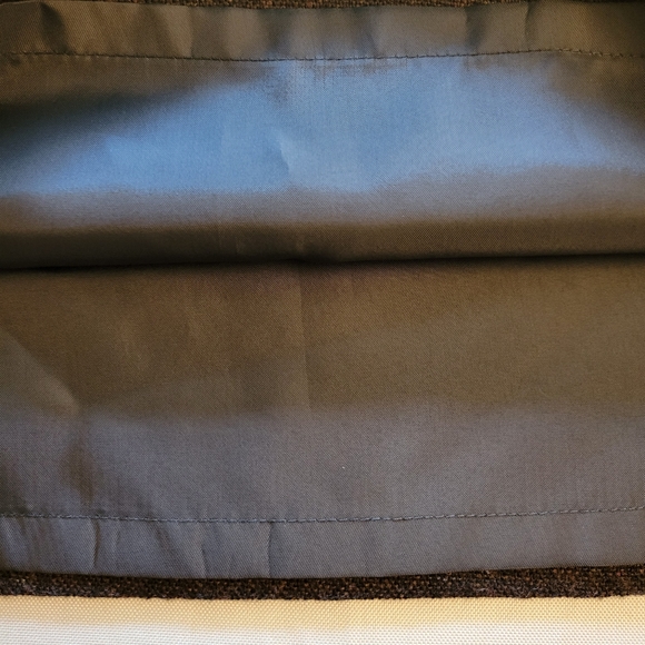 LOFT Wool Blend Black With Sprinkels Skirt Size 6 - Picture 6 of 10